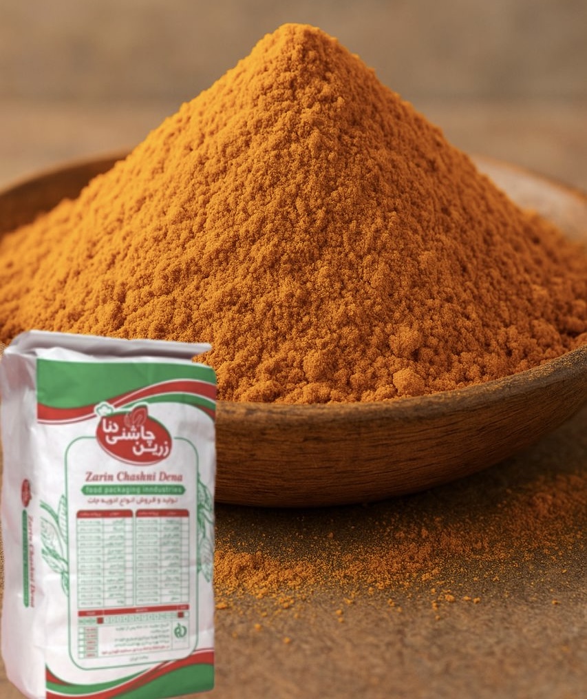 پودر زردچوبه عمده با پروانه ساخت