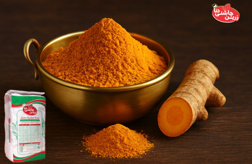 پودر زردچوبه عمده با پروانه ساخت